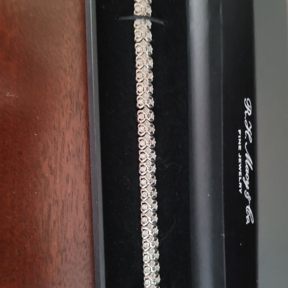 Macy's diamond bracelet